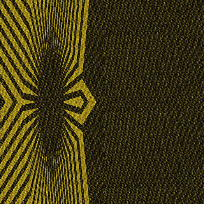 Patterned Oak Brown Rug, pat1612yw