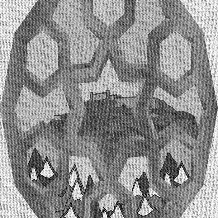 Machine Washable Transitional Silver Gray Rug, wshpat1613gry