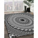 Machine Washable Transitional Charcoal Black Rug in a Family Room, wshpat1614gry