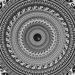 Sideview of Machine Washable Transitional Midnight Gray Rug, wshpat1614