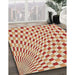 Machine Washable Transitional Khaki Gold Rug in a Family Room, wshpat1616brn