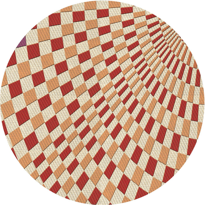Square Machine Washable Transitional Khaki Gold Rug in a Living Room, wshpat1616brn