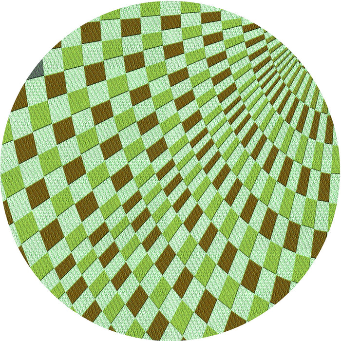 Square Machine Washable Transitional Light Green Rug in a Living Room, wshpat1616grn