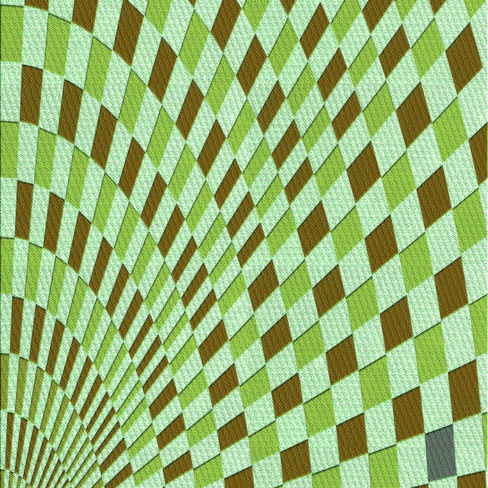 Machine Washable Transitional Light Green Rug, wshpat1616grn