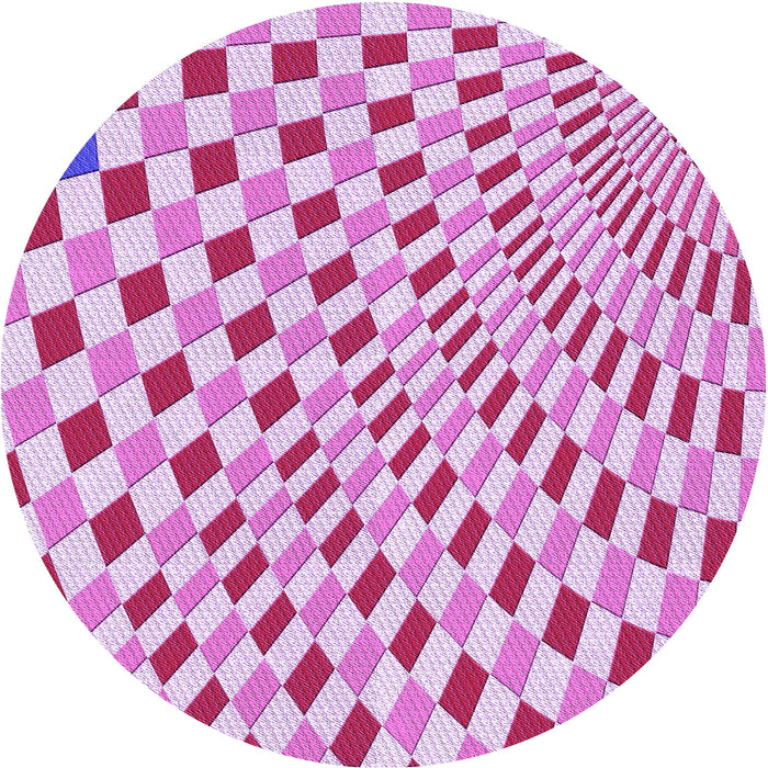 Square Machine Washable Transitional Blossom Pink Rug in a Living Room, wshpat1616pur