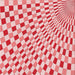 Round Machine Washable Transitional Deep Rose Pink Rug, wshpat1616rd