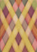 Machine Washable Transitional Orange Rug, wshpat1617brn