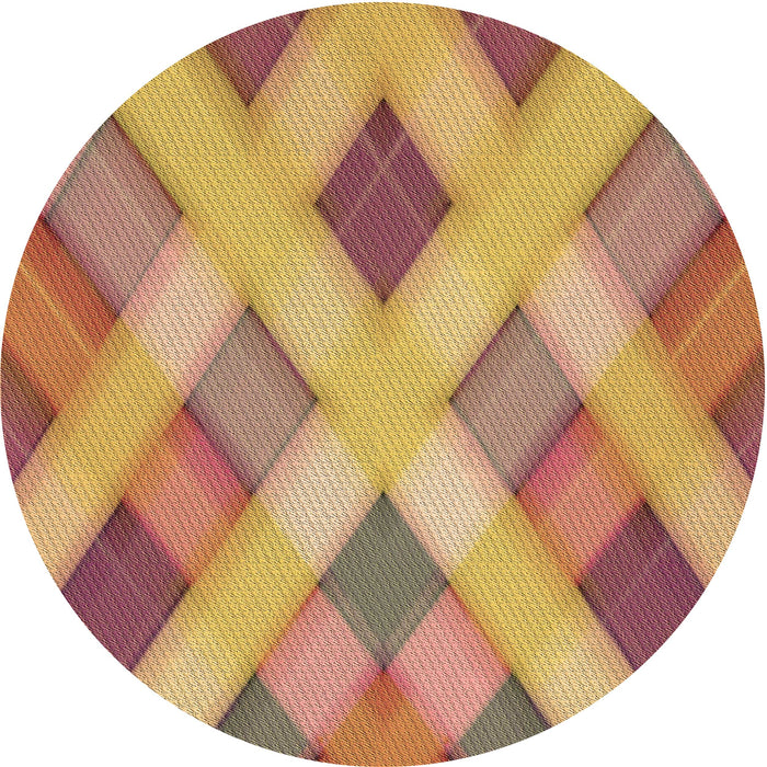 Square Machine Washable Transitional Orange Rug in a Living Room, wshpat1617brn