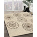 Machine Washable Transitional Peru Brown Rug in a Family Room, wshpat1619brn