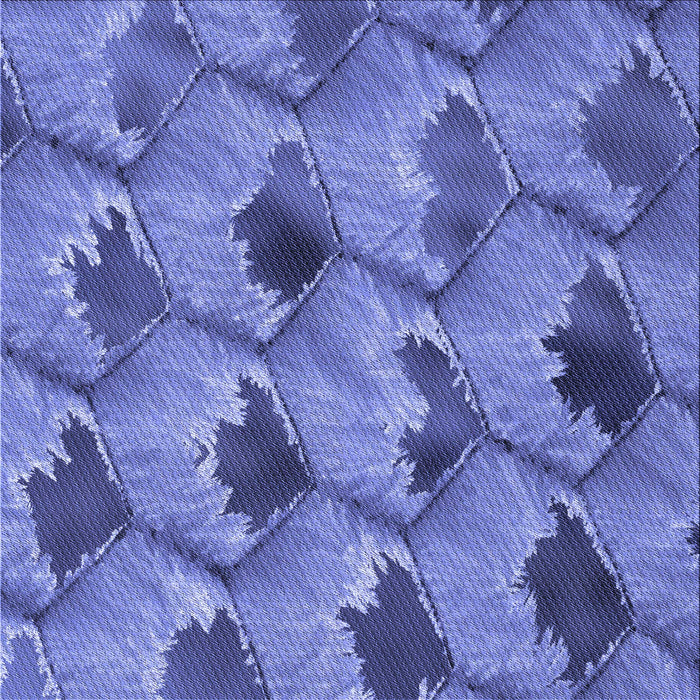 Round Machine Washable Transitional Sky Blue Rug, wshpat162blu