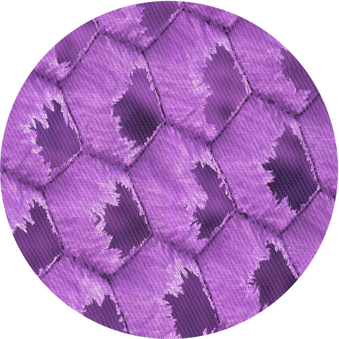 Square Machine Washable Transitional Purple Rug in a Living Room, wshpat162pur
