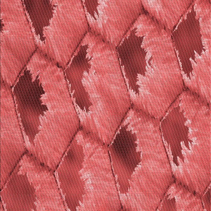 Machine Washable Transitional Red Rug, wshpat162rd