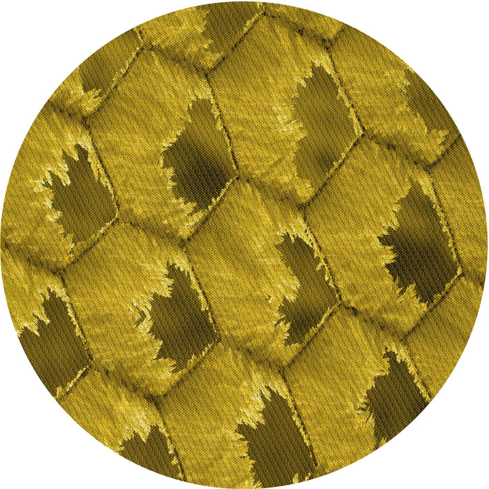 Square Machine Washable Transitional Dark Bronze Brown Rug in a Living Room, wshpat162yw