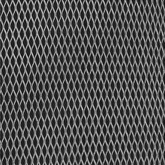 Round Patterned Midnight Gray Rug, pat1620gry