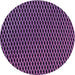 Square Patterned Medium Orchid Purple Rug, pat1620pur