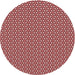 Square Patterned Tomato Red Rug, pat1621rd