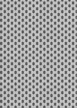 Patterned Platinum Gray Novelty Rug, pat1622