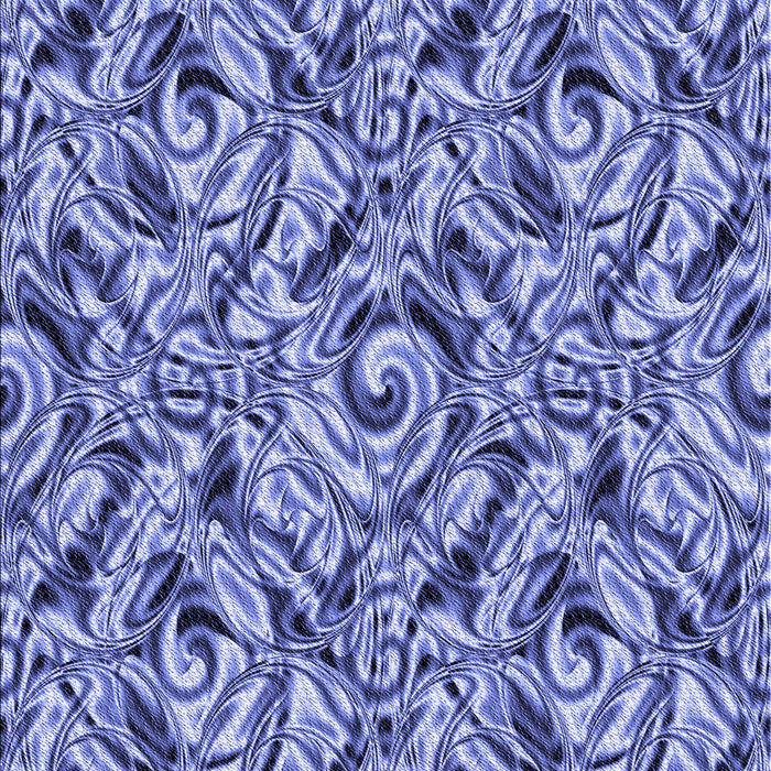 Patterned Jeans Blue Rug, pat1623blu