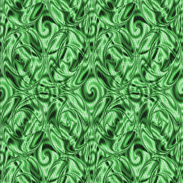 Patterned Green Rug, pat1623grn