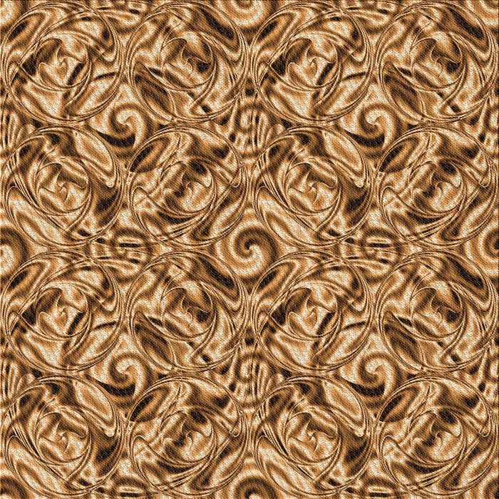 Round Machine Washable Transitional Saddle Brown Rug, wshpat1623org