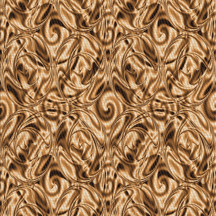 Patterned Saddle Brown Rug, pat1623org