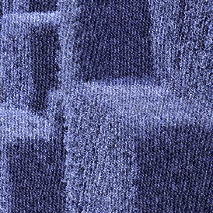 Machine Washable Transitional Lapis Blue Rug, wshpat1624blu