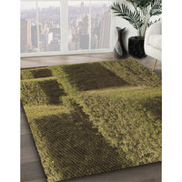 Patterned Milk Chocolate Brown Rug, pat1624brn