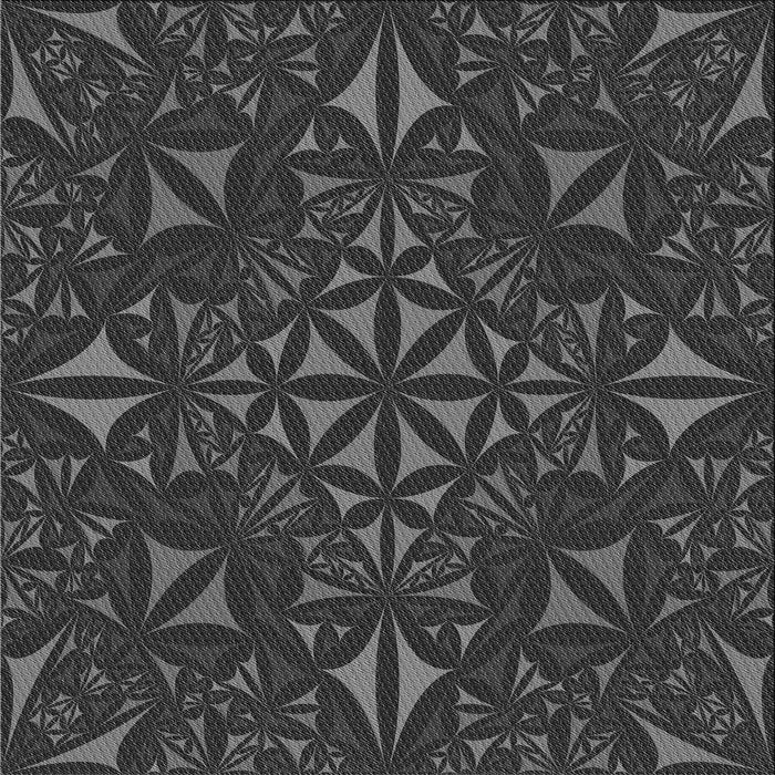 Round Machine Washable Transitional Charcoal Black Rug, wshpat1625gry