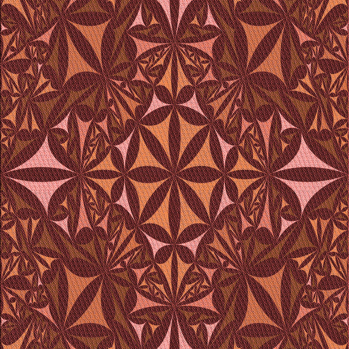 Patterned Red Rug, pat1625rd