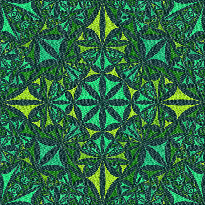 Square Patterned Lime Green Novelty Rug, pat1625