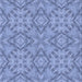 Round Patterned Denim Blue Rug, pat1626blu