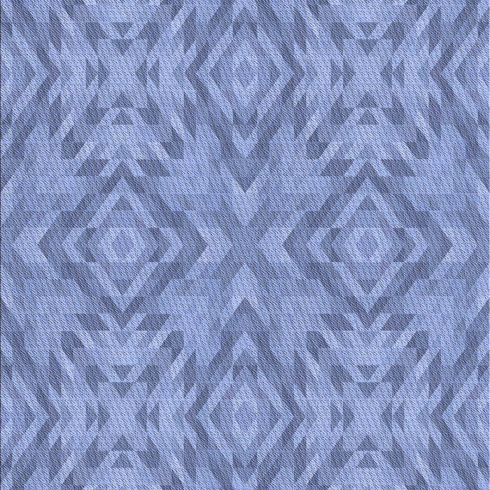 Machine Washable Transitional Denim Blue Rug, wshpat1626blu