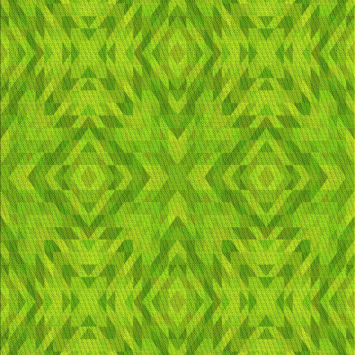 Patterned Apple Green Rug, pat1626yw