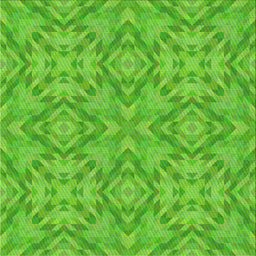 Square Patterned Emerald Green Novelty Rug, pat1626