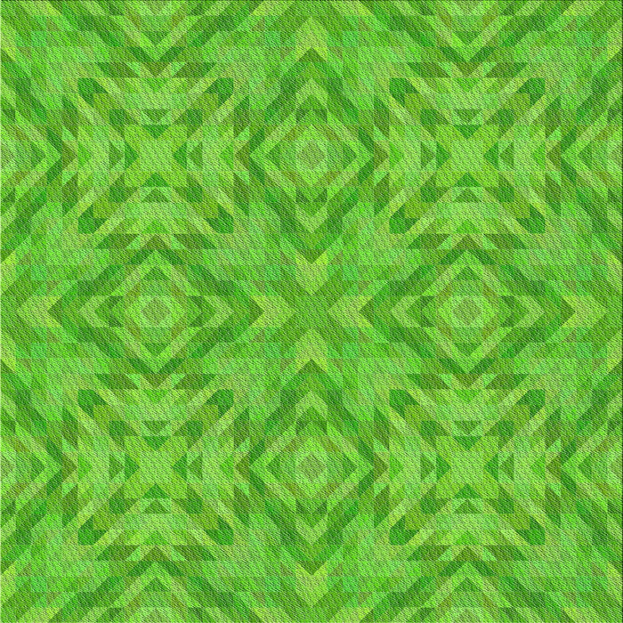 Square Patterned Emerald Green Novelty Rug, pat1626