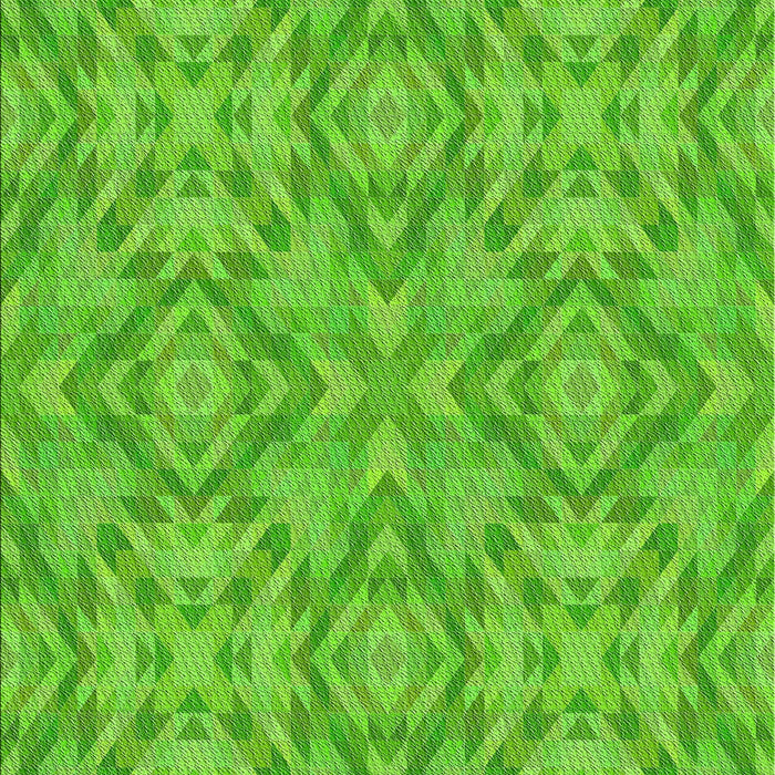 Patterned Emerald Green Novelty Rug, pat1626