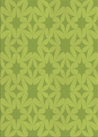 Machine Washable Transitional Pistachio Green Rug, wshpat1627brn