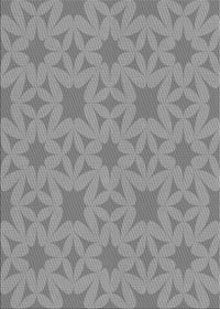 Machine Washable Transitional Silver Gray Rug, wshpat1627gry