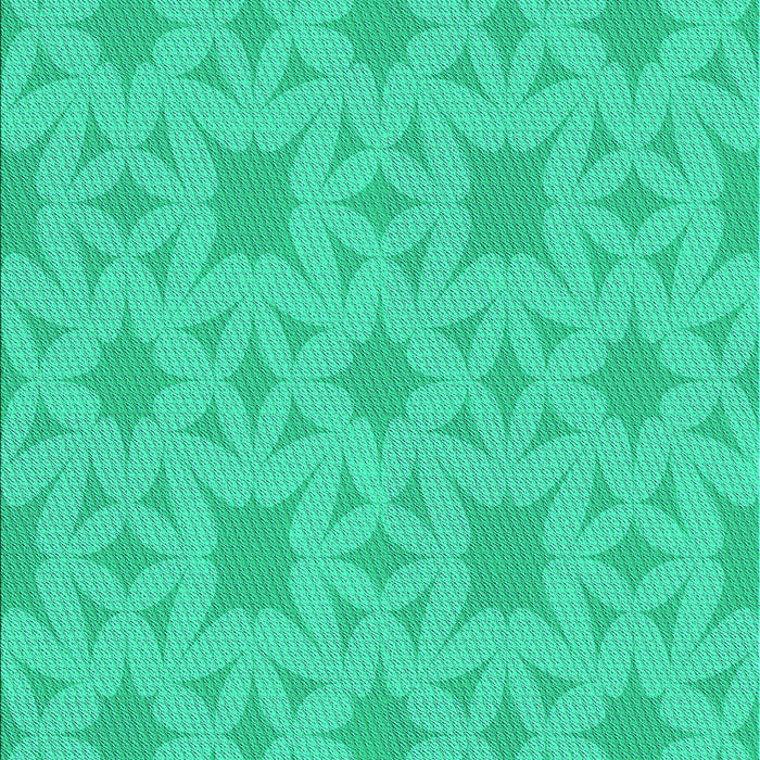 Patterned Spring Green Rug, pat1627lblu