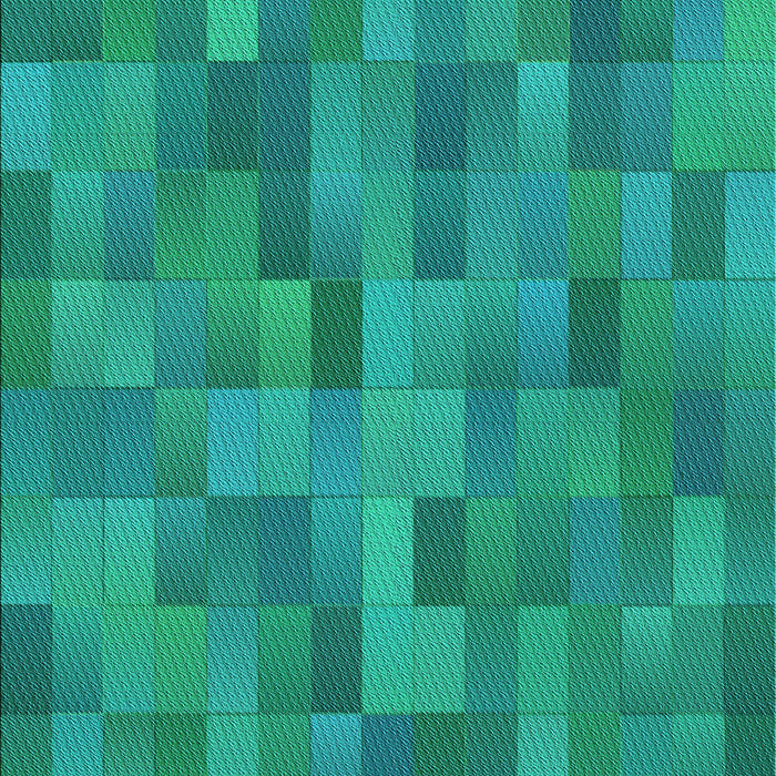 Patterned Medium Spring Green Rug, pat1628lblu