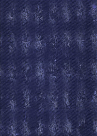 Machine Washable Transitional Night Blue Rug, wshpat1629blu