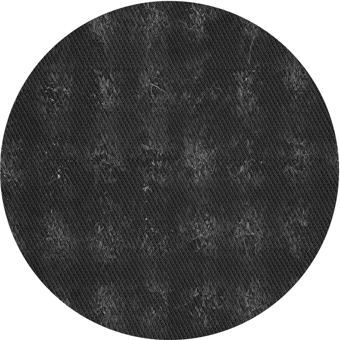Square Machine Washable Transitional Midnight Gray Rug in a Living Room, wshpat1629gry