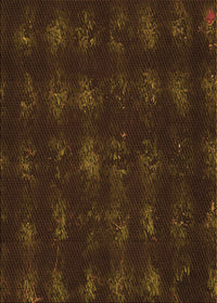 Machine Washable Transitional Dark Bronze Brown Rug, wshpat1629org