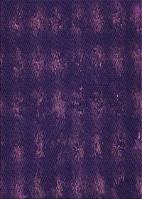 Machine Washable Transitional Deep Purple Rug, wshpat1629pur