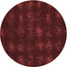 Square Machine Washable Transitional Red Rug in a Living Room, wshpat1629rd