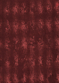 Machine Washable Transitional Red Rug, wshpat1629rd