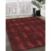 Machine Washable Transitional Red Rug in a Family Room, wshpat1629rd