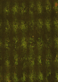 Machine Washable Transitional Dark Bronze Brown Rug, wshpat1629yw