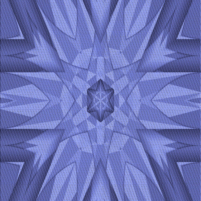 Patterned Sky Blue Rug, pat163blu