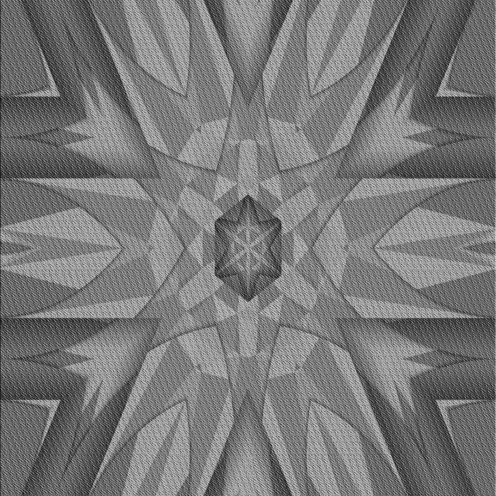 Machine Washable Transitional Gunmetal Gray Rug, wshpat163gry